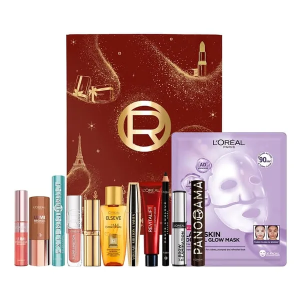 L'Oréal Paris adventskalender med 12 skönhetsöverraskningar