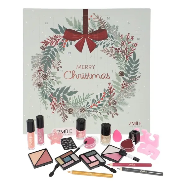 Zmile Cosmetics Beauty Advent Calendar Square Jingle And Glow
